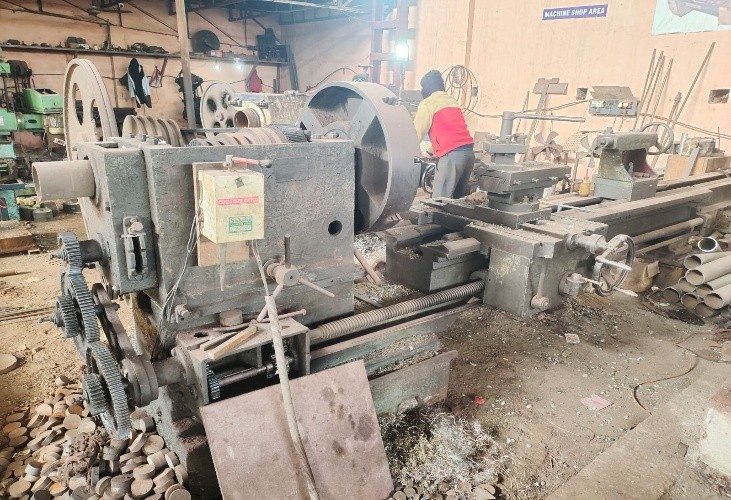 Lathe Machine 12 Feet Long